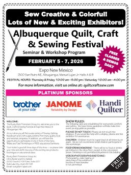 Quilt, Craft & Sewing Festival Show Program